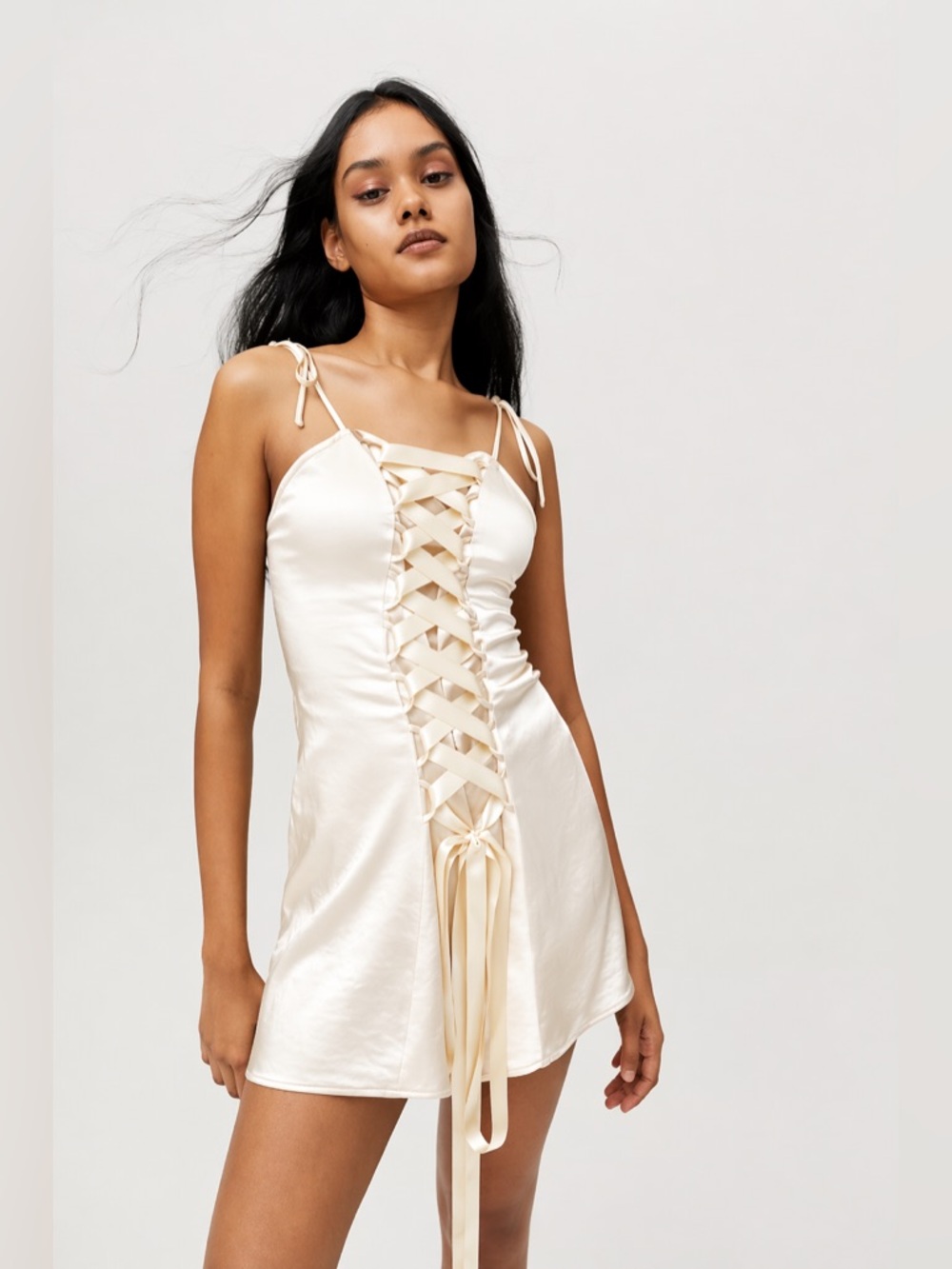 Jaded London Satin Corset Mini Dress NWT